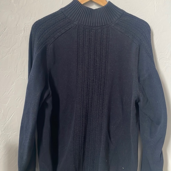 Haggar Clothing Men's Navy Sweater - Picture 5 of 6
